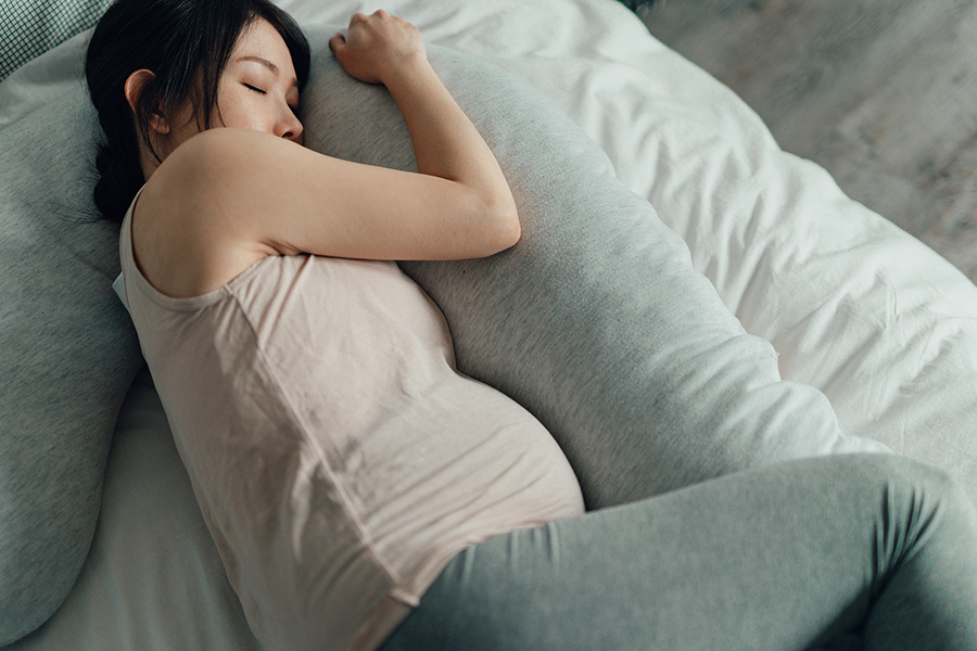Tela de almohada para el embarazo